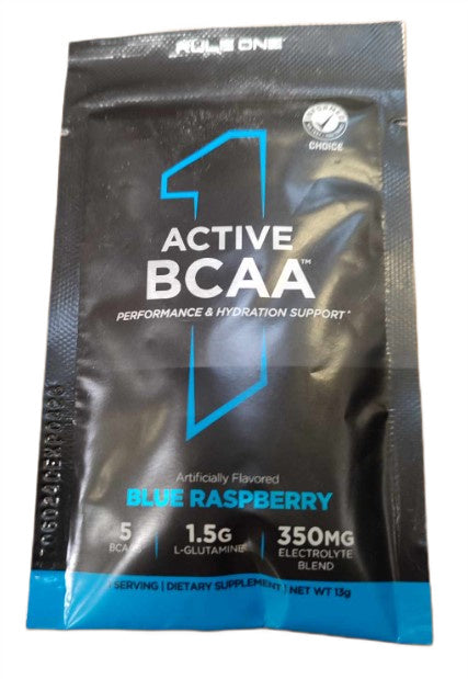 Rule One Active BCAA, sinise vaarika maitse – 13 g (1 portsjon)