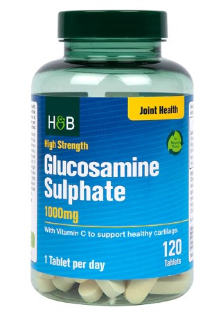 Holland & Barretti glükoosamiinsulfaat, 1000 mg – 120 tabletti