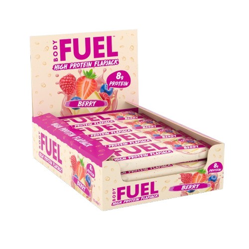 Applied Nutrition Bodyfuel'i kaerahelbed marjadega – 12 x 40 g