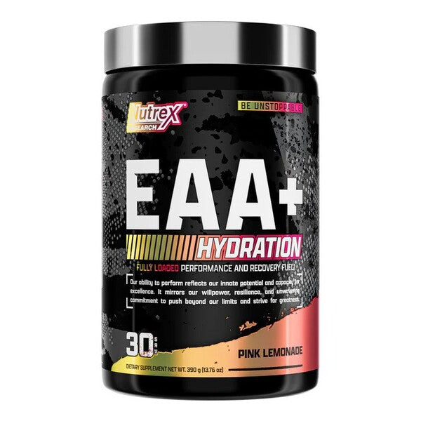 Nutrex EAA + Hydration, roosa limonaad – 390 g
