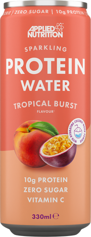 Applied Nutrition gaseeritud valguvesi Tropical Burst – 12 x 330 ml.