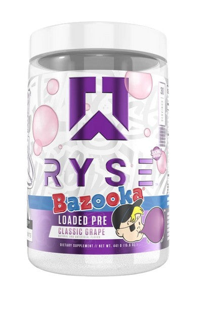 RYSE Loaded Pre, Bazooka klassikaline viinamarjamaitseline – 450 g