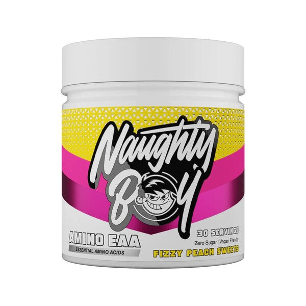 Naughty Boy aminohapped EAA, vahutavad virsikukommid - 345 g