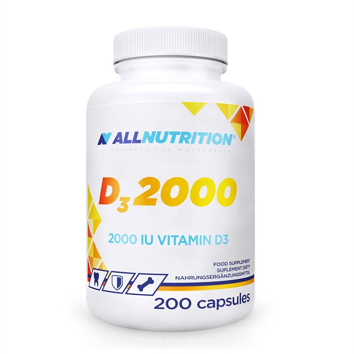 Allnutrition Vit D3 2000, 2000 IU – 200 kaps.