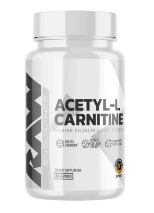 Raw Nutrition atsetüül-L-karnitiin – 60 kapslit