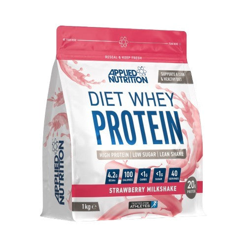 Applied Nutrition Diet Whey maasika-piimakokteil – 1000 g