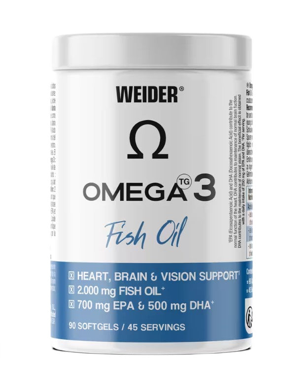 Weider Omega 3 kalaõli, 2000mg - 90 geeli