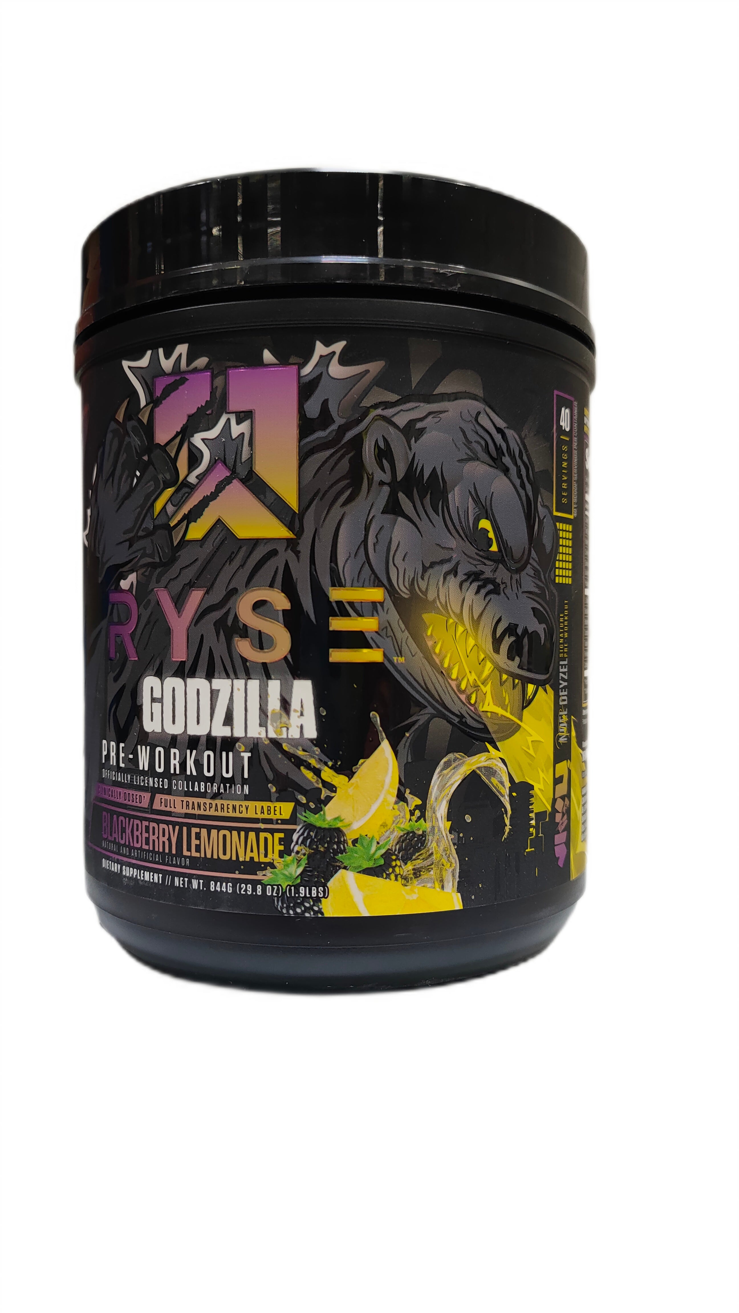 RYSE Godzilla trennieelne jook, muraka limonaad – 844 g