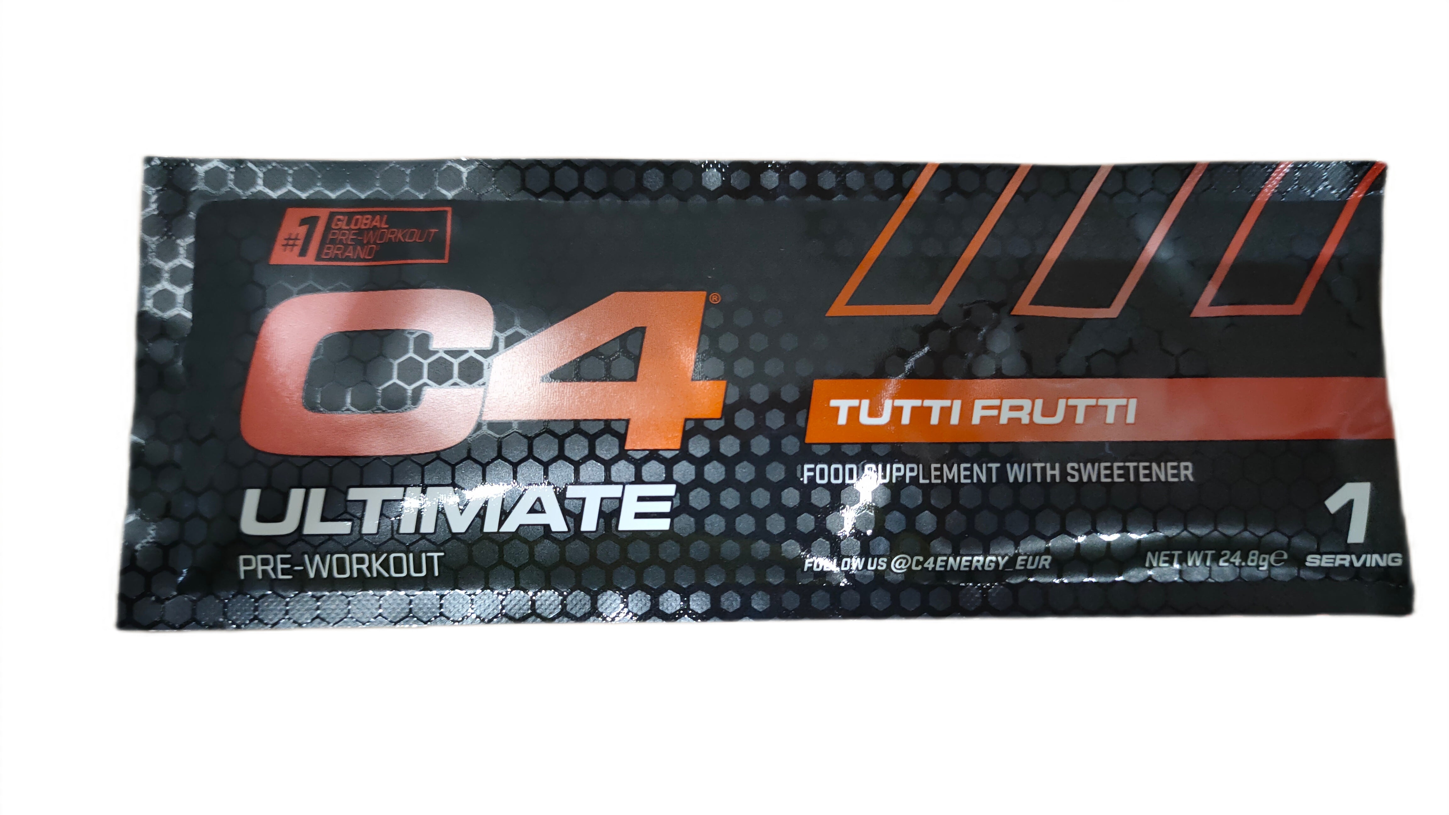 Cellucor C4 Ultimate, Tutti Frutti – 24,8 g (1 portsjon)