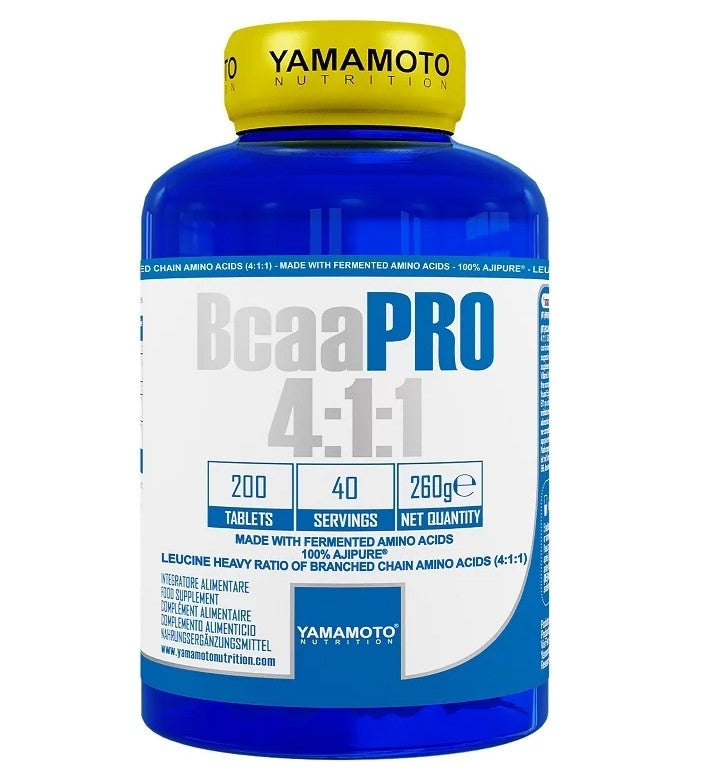 Yamamoto Nutrition BCAA Pro 4:1:1 – 200 tabletti