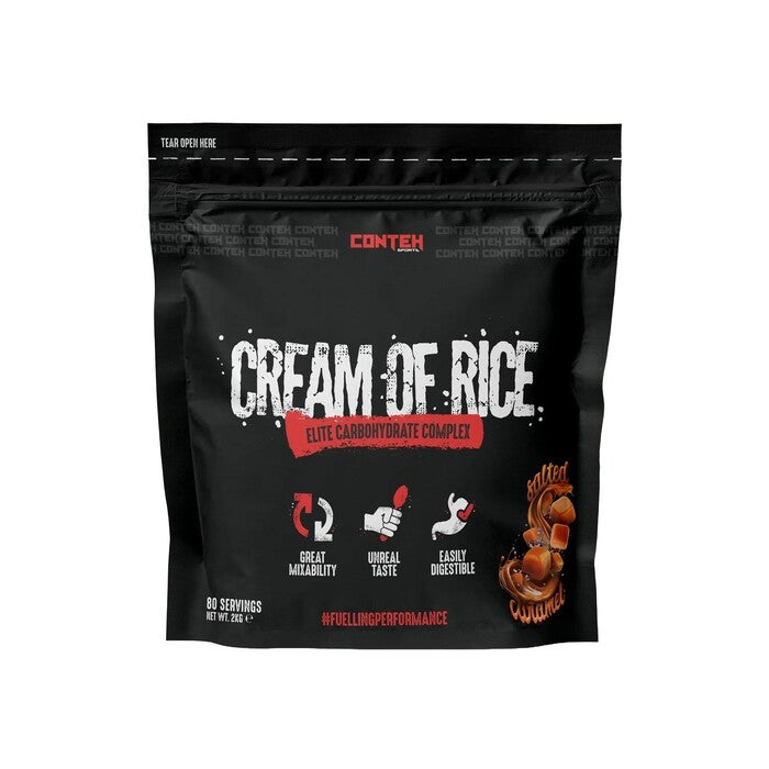 Conteh Sports soolase karamelli maitseline riisikreem – 2000 g