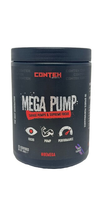 Conteh Sports Mega Pump, viinamarjamaitseline – 400 g
