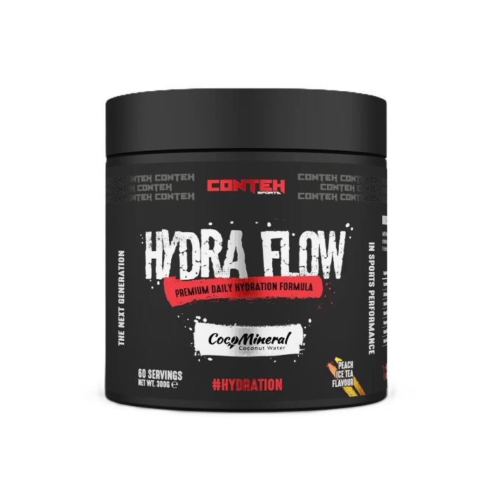Conteh Sports Hydra Flow, virsikujäätee – 300 g