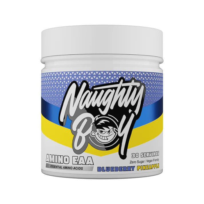 Naughty Boy EAA aminohapped, mustika- ja ananassimaitseline – 345 g