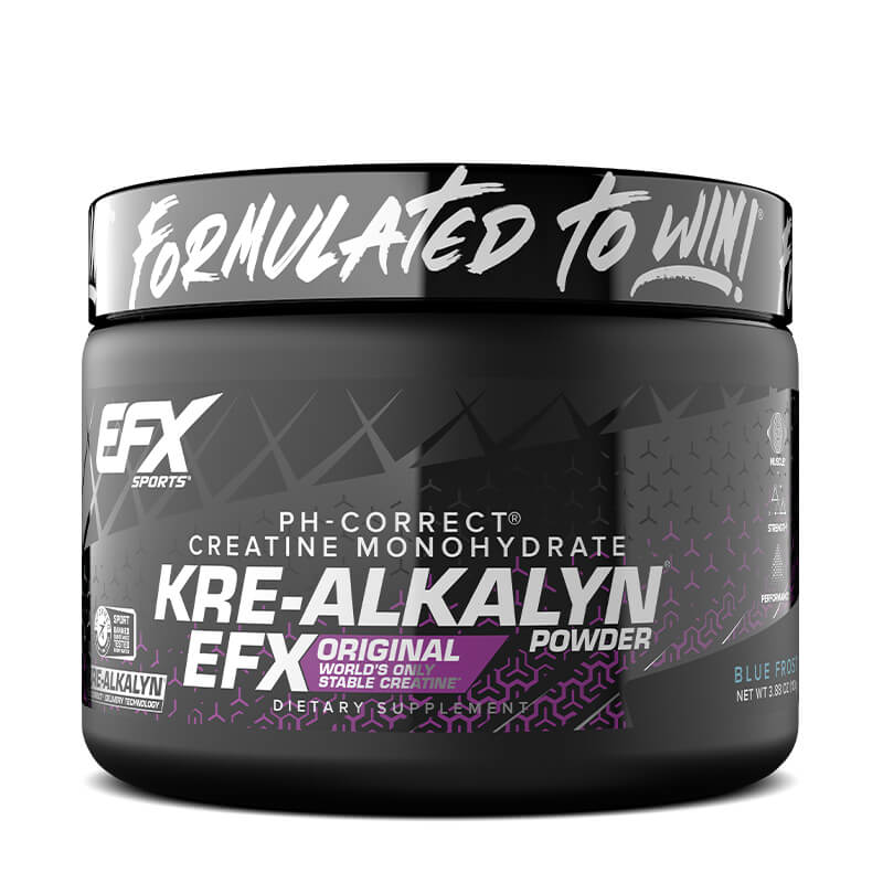 EFX Sports Kre-Alkalyn pulber, Blue Razz - 110 g