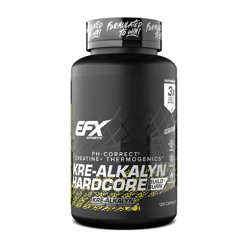 EFX Sports Kre-Alkalyn Hardcore – 120 kapslit