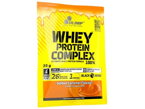 Olimp Nutrition vadakuvalgu kompleks 100%, soolakaramell – 35 g (1 portsjon)