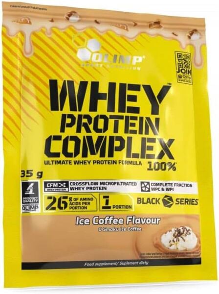 Olimp Nutrition vadakuvalgu kompleks 100%, jääkohv – 35 g (1 portsjon)
