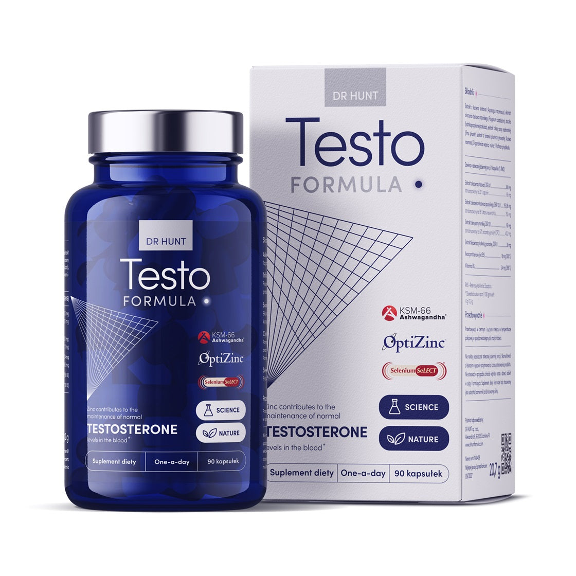 Dr Hunt Testo Formula – 90 kapslit