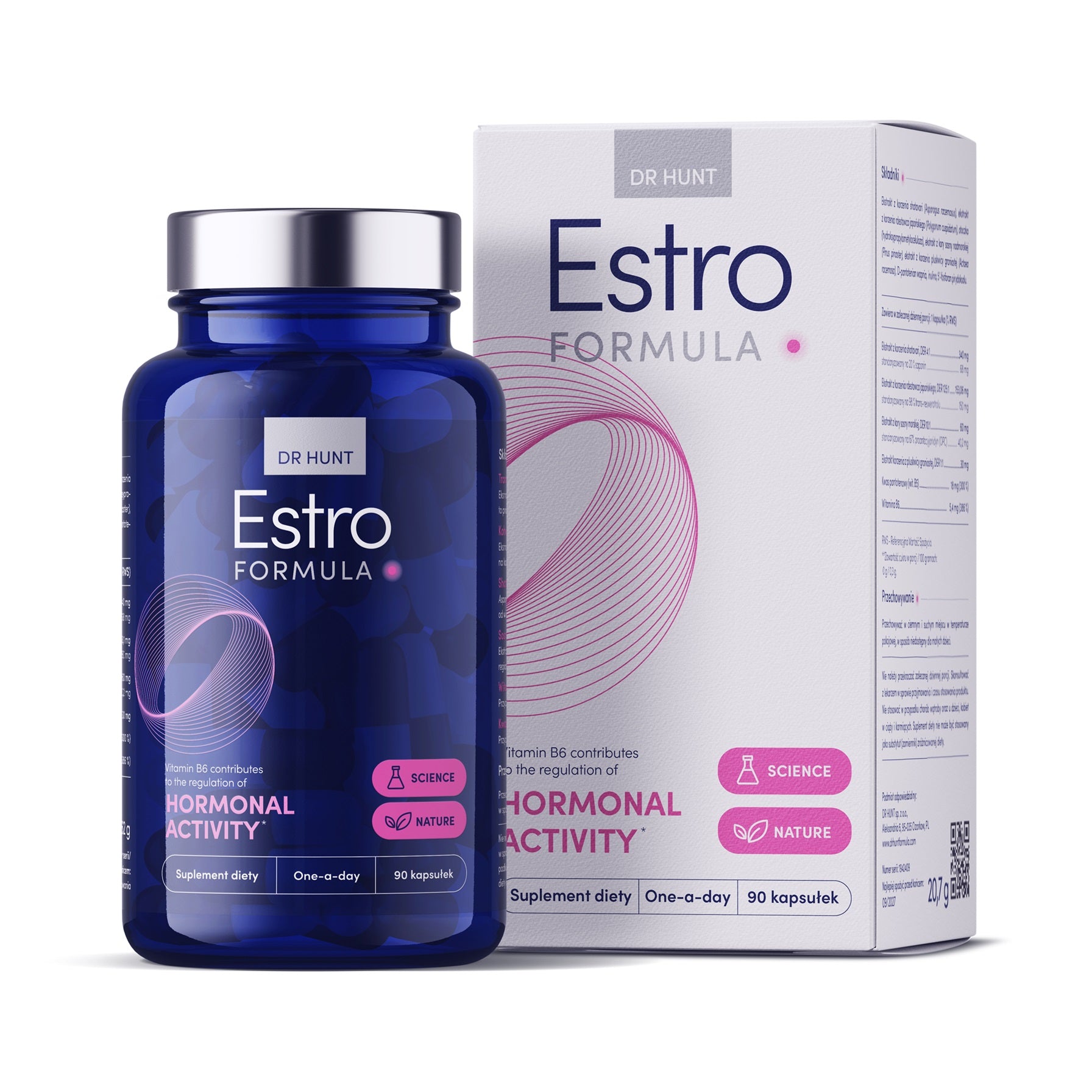 Dr Hunt Estro Formula - 90 kapslit
