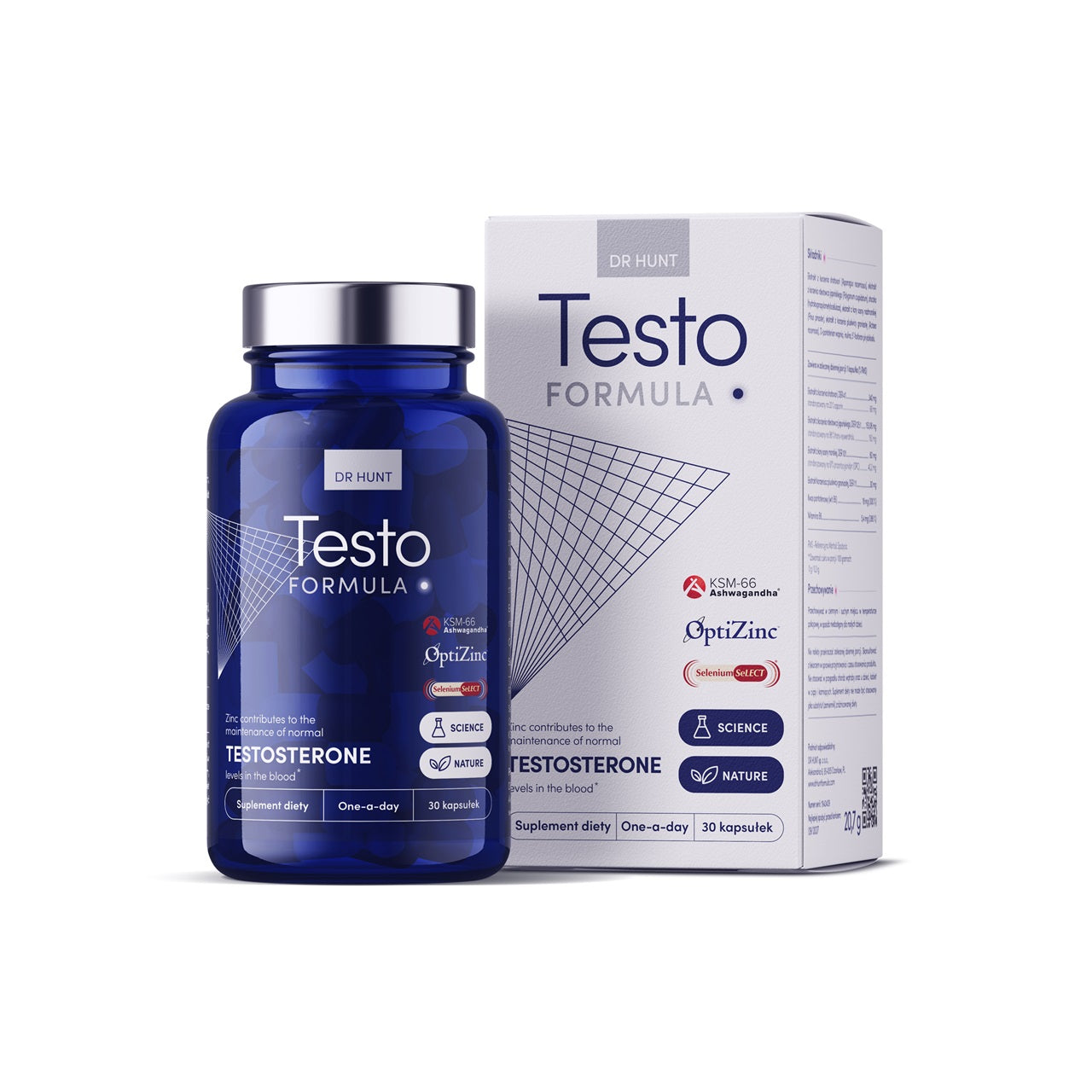 Dr Hunt Testo Formula – 30 kapslit