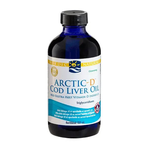 Nordic Naturals (Taani kaubamärk) Arctic D tursamaksaõli, sidrunimaitseline – 237 ml.
