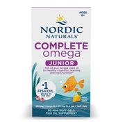 Nordic Naturals Complete Omega Junior, 283 mg sidrunimaitseline – 90 minikapslit
