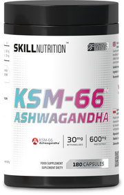 Skill Nutrition KSM - 66 Ashwagandha – 180 kapslit