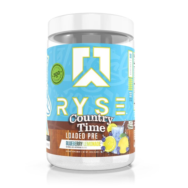 RYSE Loaded Pre, Country Time sidrunijook mustika maitsega – 441 g