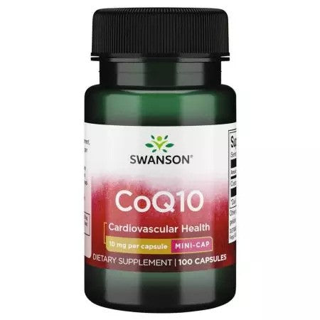 Swanson CoQ10, 10 mg – 100 kapslit
