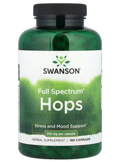 Swansoni täisspektriga humal, 310 mg – 180 kapslit