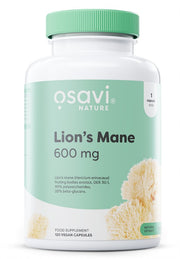 Produkto nuotrauka: Osavi Lion's Mane, 600mg - 120 vegan caps