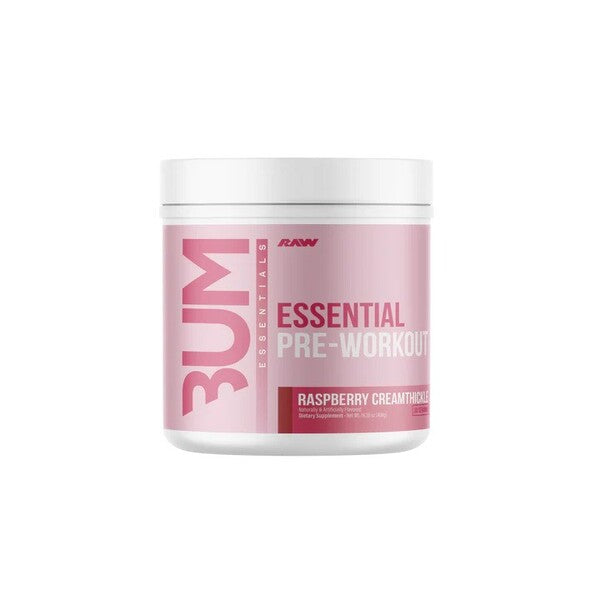 Raw Nutrition CBUM Essential enne treeningut, vaarikakreemi maitseline - 408 g