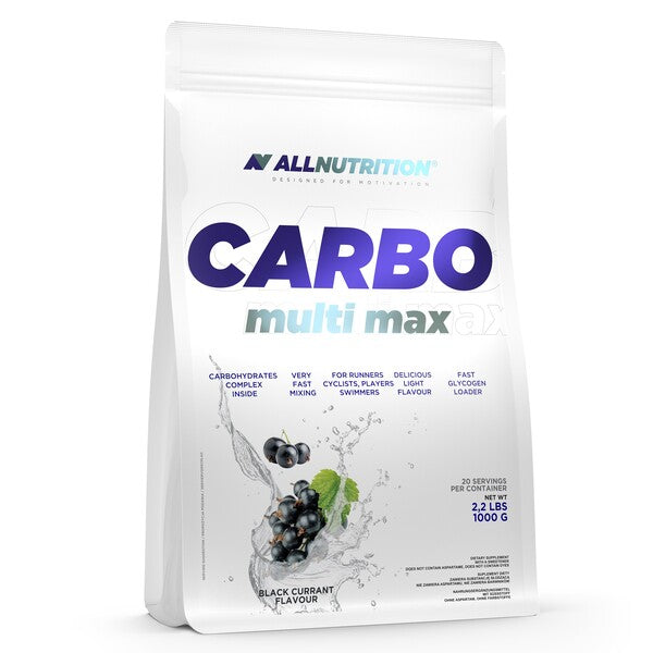 Allnutrition Carbo Multi Max, must sõstar – 1000 g