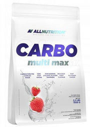 Allnutrition Carbo Multi Max, maasikamaitseline – 1000 g