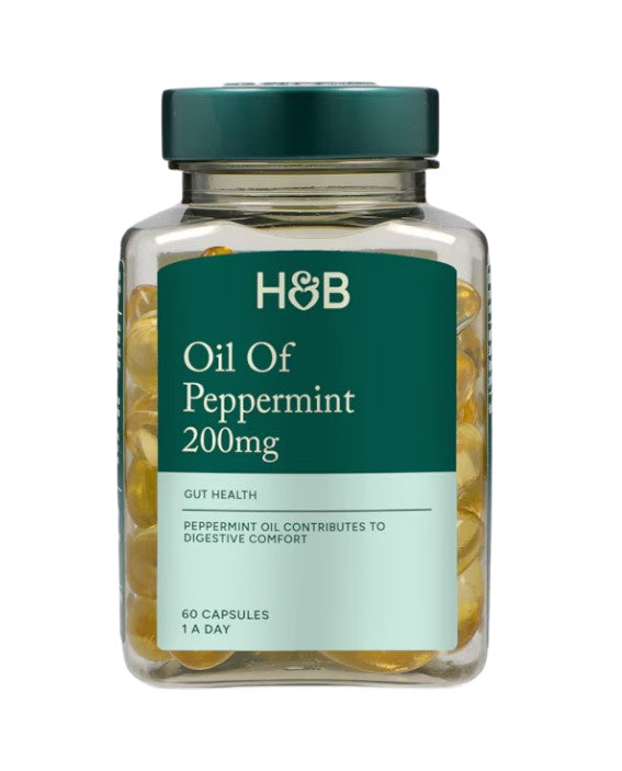 Holland & Barretti piparmündiõli, 200 mg – 60 kapslit