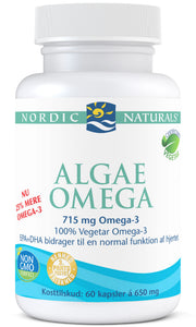 Nordic Naturals (Taani etikett) merevetika oomega, 715 mg oomega-3 – 60 kapslit