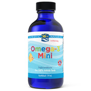 Nordic Naturals (Taani etikett) Omega-3 Mini, 530 mg maasikamaitseline – 119 ml.