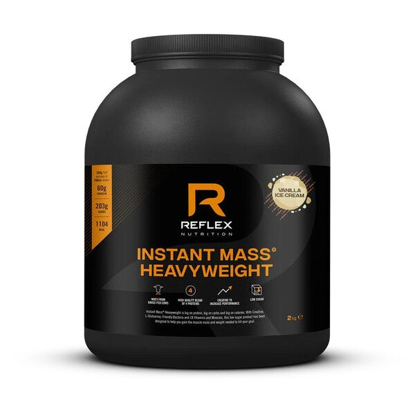 Reflex Nutrition Instant Mass Heavyweight vanillijäätis – 2000 g