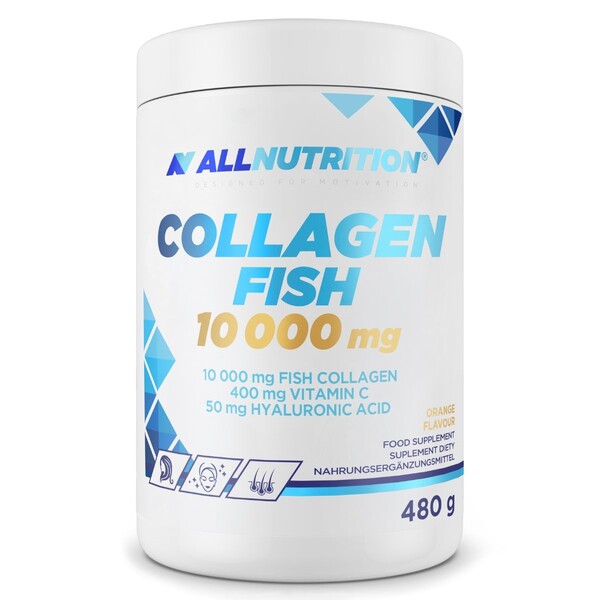 Allnutritioni kalakollageen, 10000 mg (apelsini) – 480 g