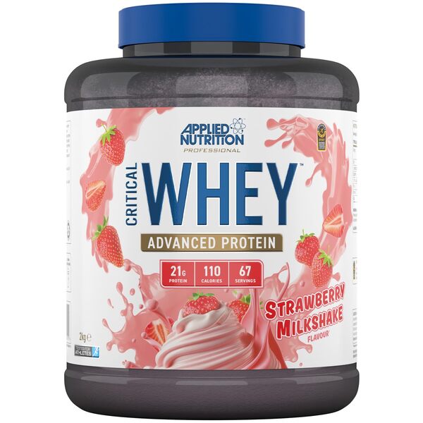 Applied Nutrition Critical Whey maasika-piimakokteil – 2000 g