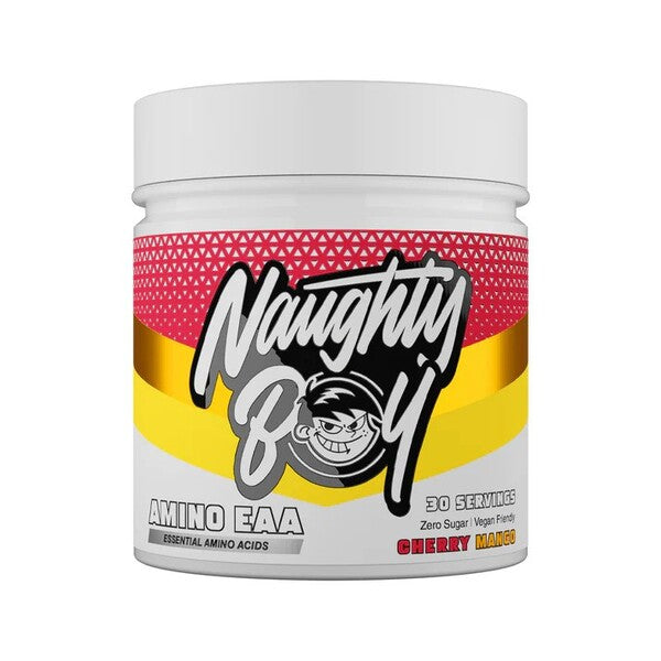 Naughty Boy EAA aminohapped, kirsi-mango maitsega – 345 g