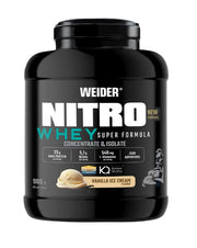 Weider Nitro Whey Super Formula, vanillijäätis - 908g