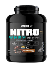 Weider Nitro Whey Super Formula, šokolaadiküpsised – 908g