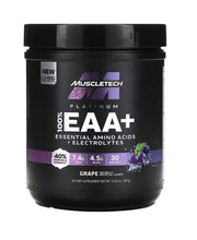 MuscleTech Platinum 100 % EAA+, viinamarjamaitseline – 387 g
