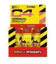 Cellucor C4 Original eelne jook, Millions maasika maitsega – 12 x 60 ml.