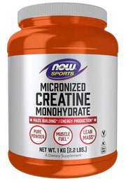 NOW Foods mikroniseeritud kreatiinmonohüdraat - 1000 g