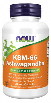 Produkto nuotrauka: NOW Foods KSM-66 Ashwagandha - 90 kapsulių