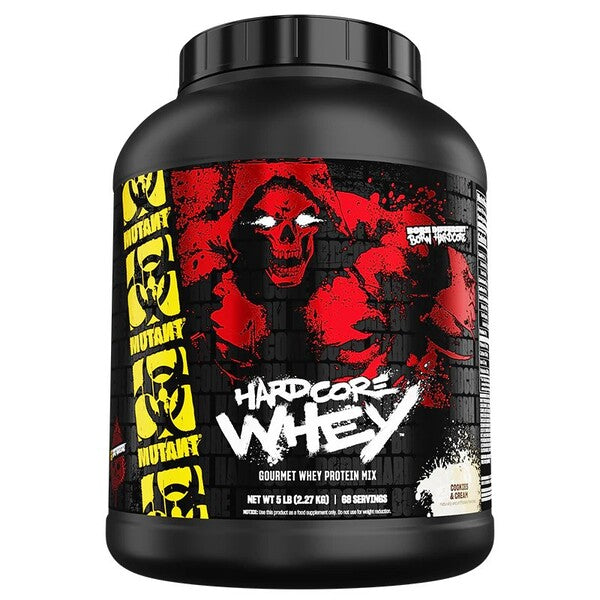 Mutant Hardcore Whey, küpsise ja koore maitseline pulber - 2270 g
