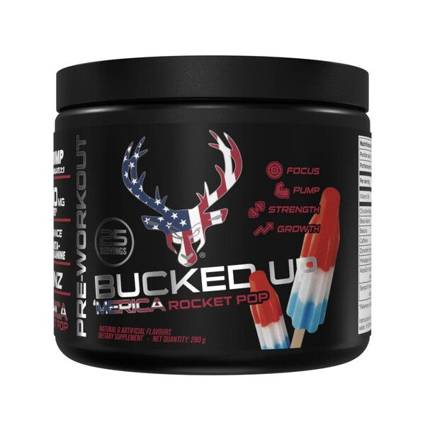 Bucked Up enne treeningut, Rocket Pop – 280 g